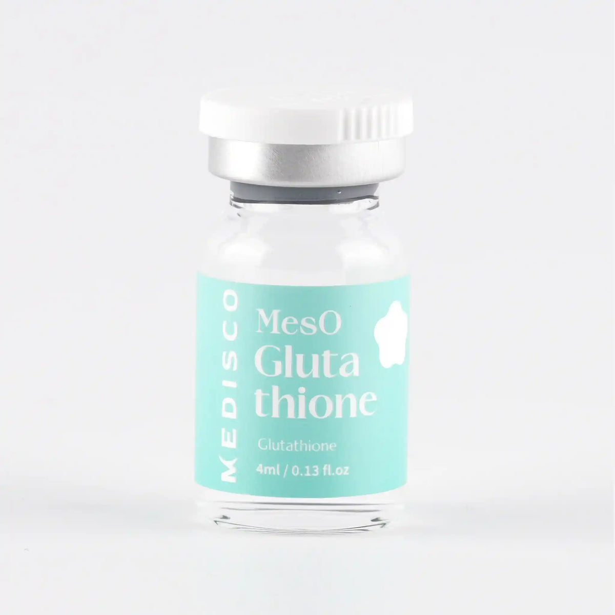Medisco MesO Gluta thione bottle on a white background