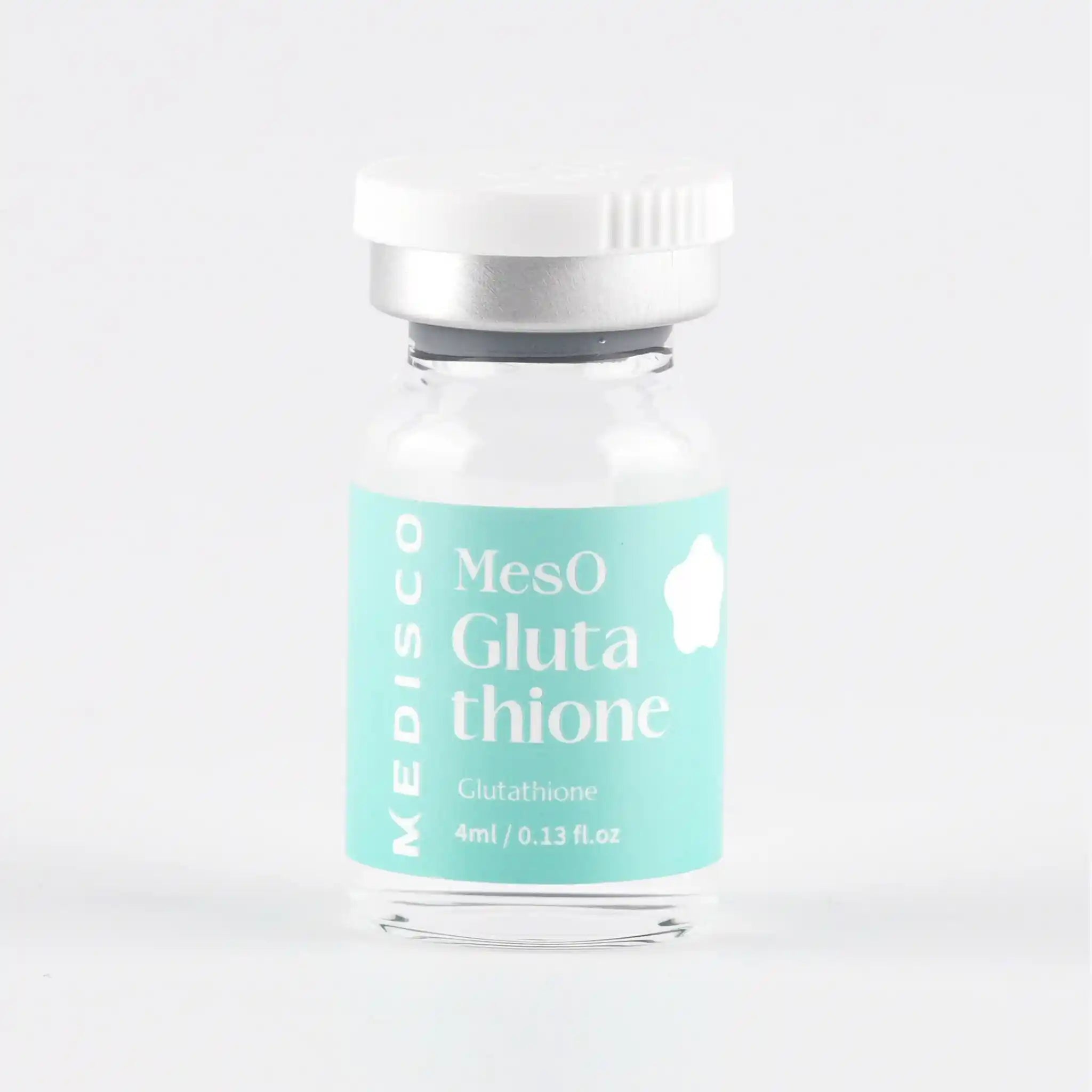 Medisco MesO Gluta thione bottle on a white background