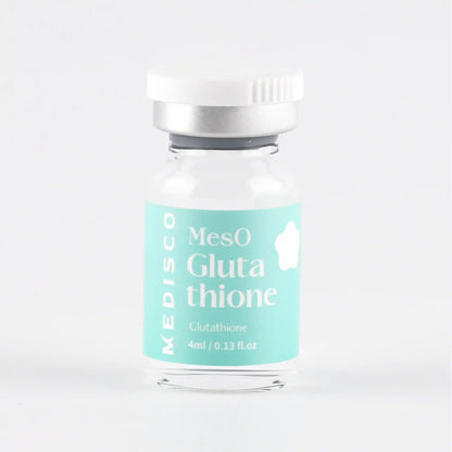 Medisco MesO Gluta thione bottle on a white background