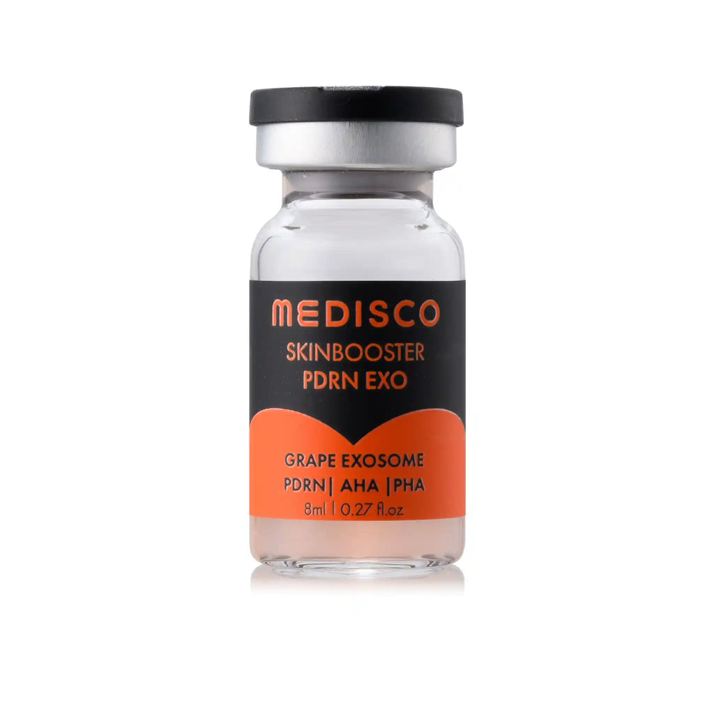 Medisco Skinbooster PDRN EXO bottle on a white background