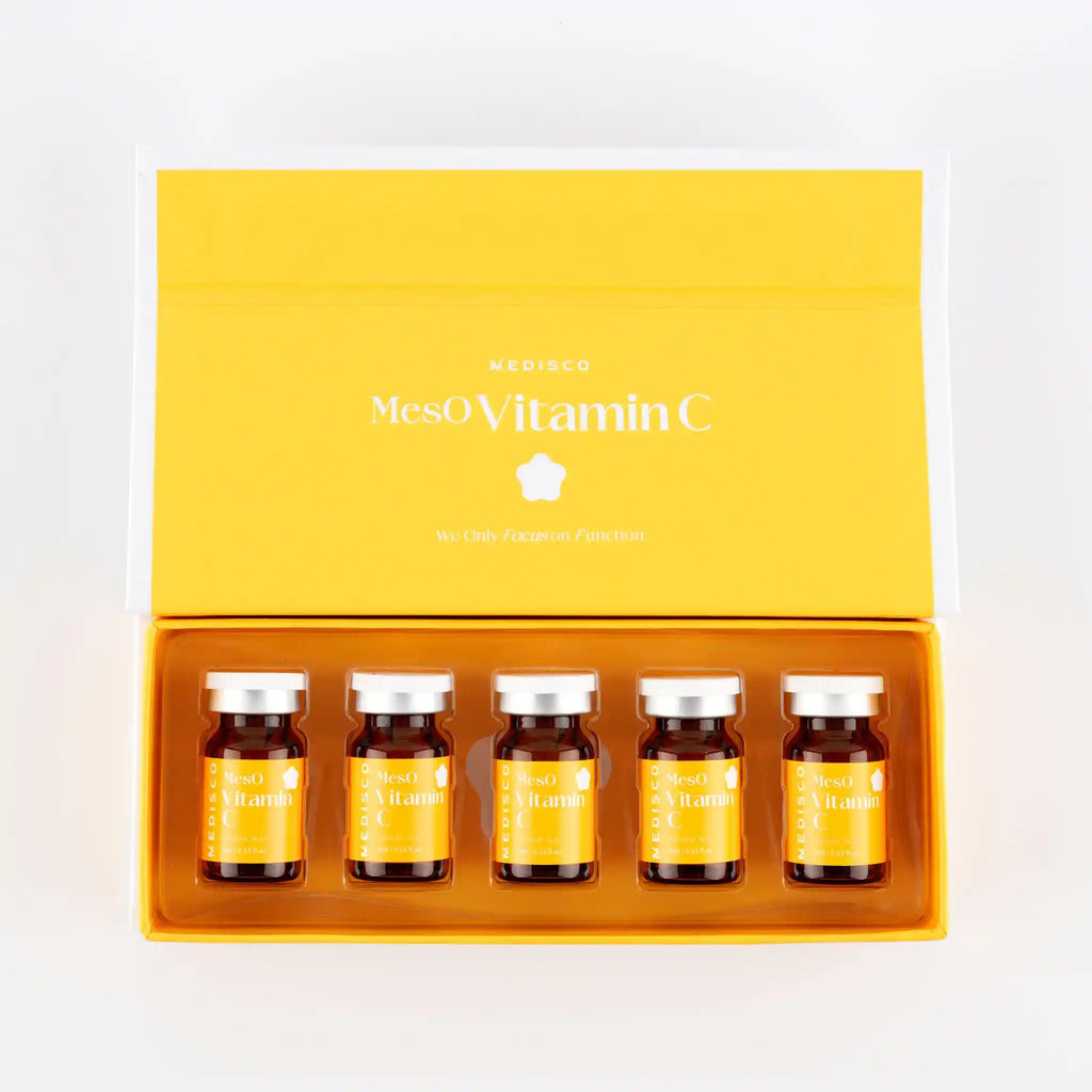Meso Vitamin C kit in a decorative box with white background