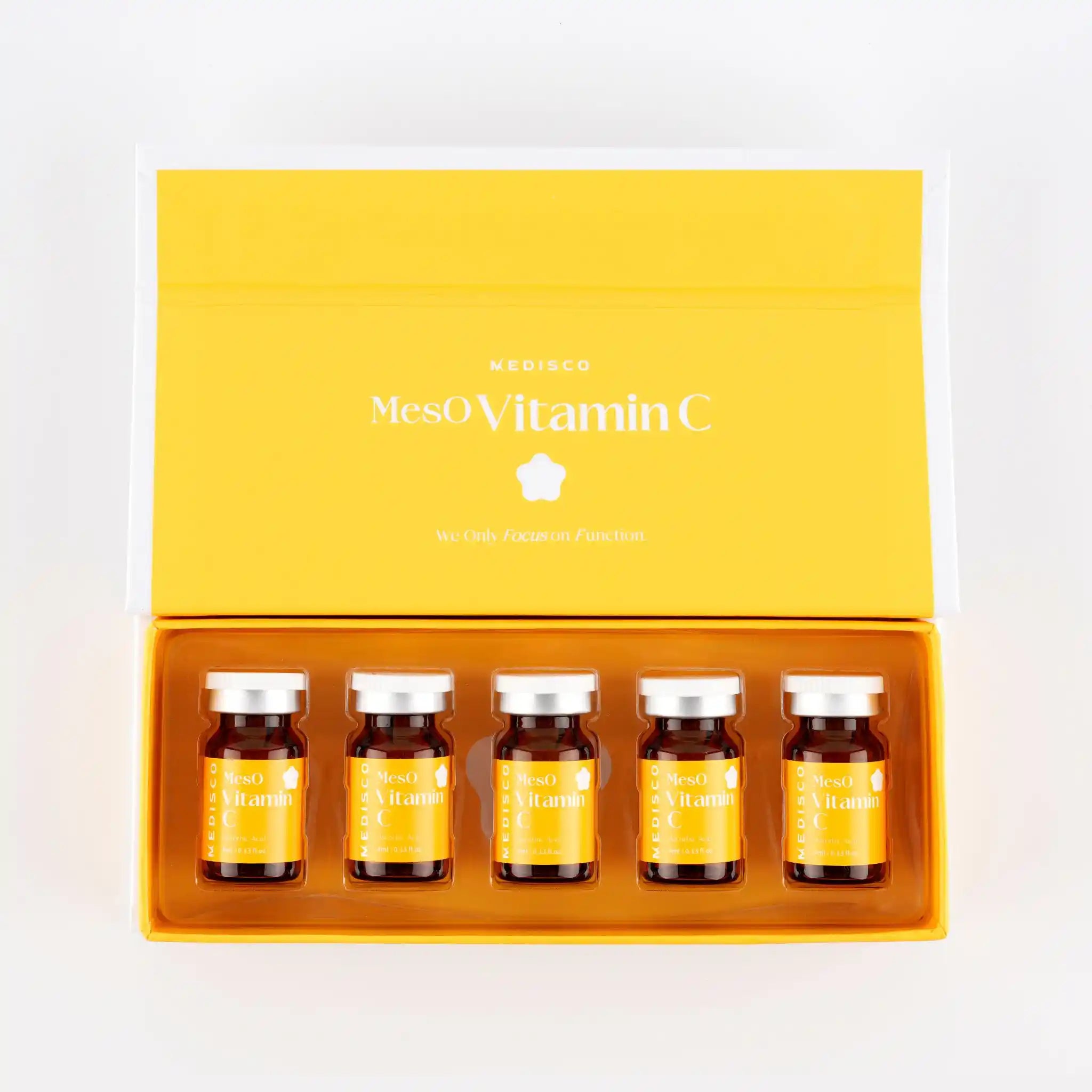 Meso Vitamin C kit in a decorative box with white background